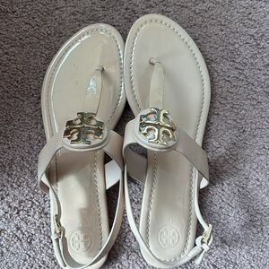 Tory Burch thong sandals. Worn twice.